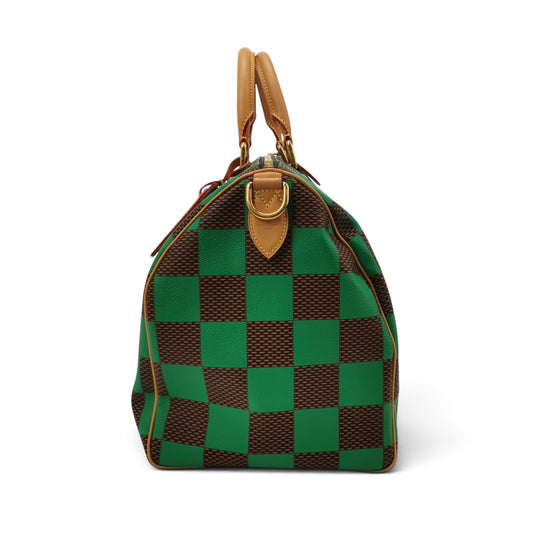 Speedy Bandoulière 40 Damier Géant Vert Anglais