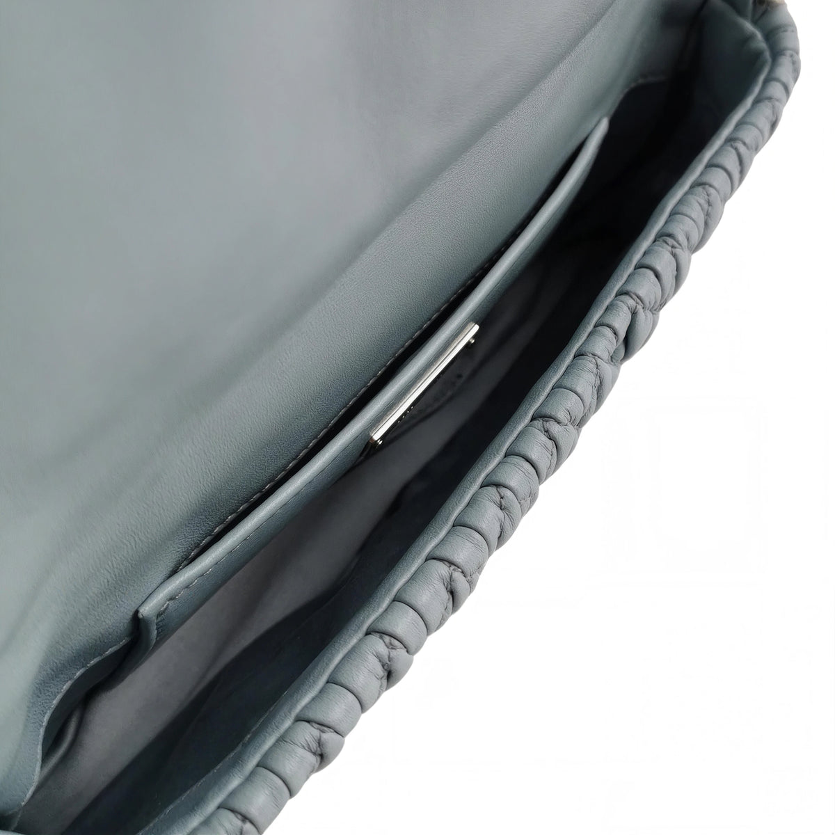 Crystal Embellished Matelassé Flap Bag