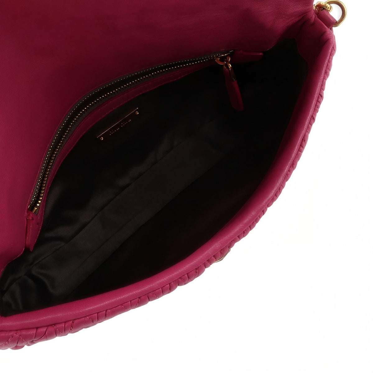 Crystal Embellished Matelassé Flap Bag
