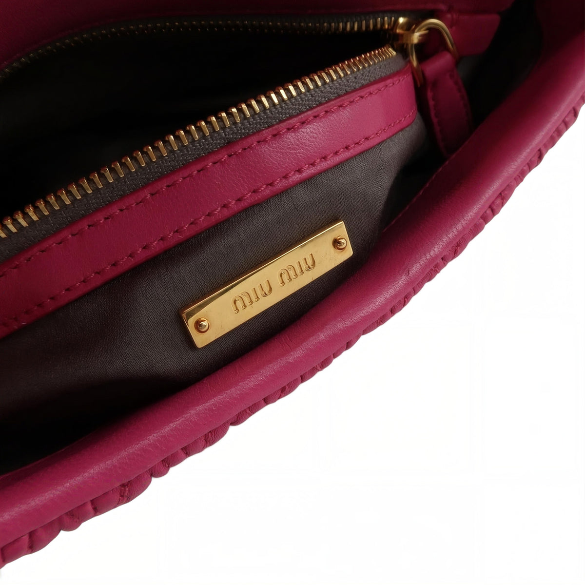 Crystal Embellished Matelassé Flap Bag