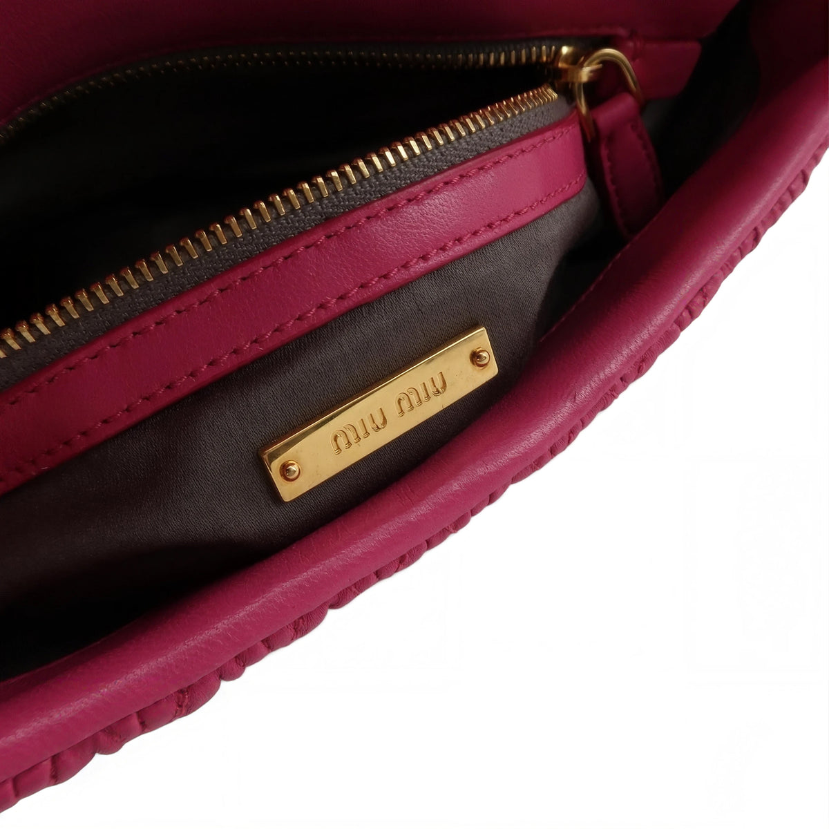 Crystal Embellished Matelassé Shoulder Bag