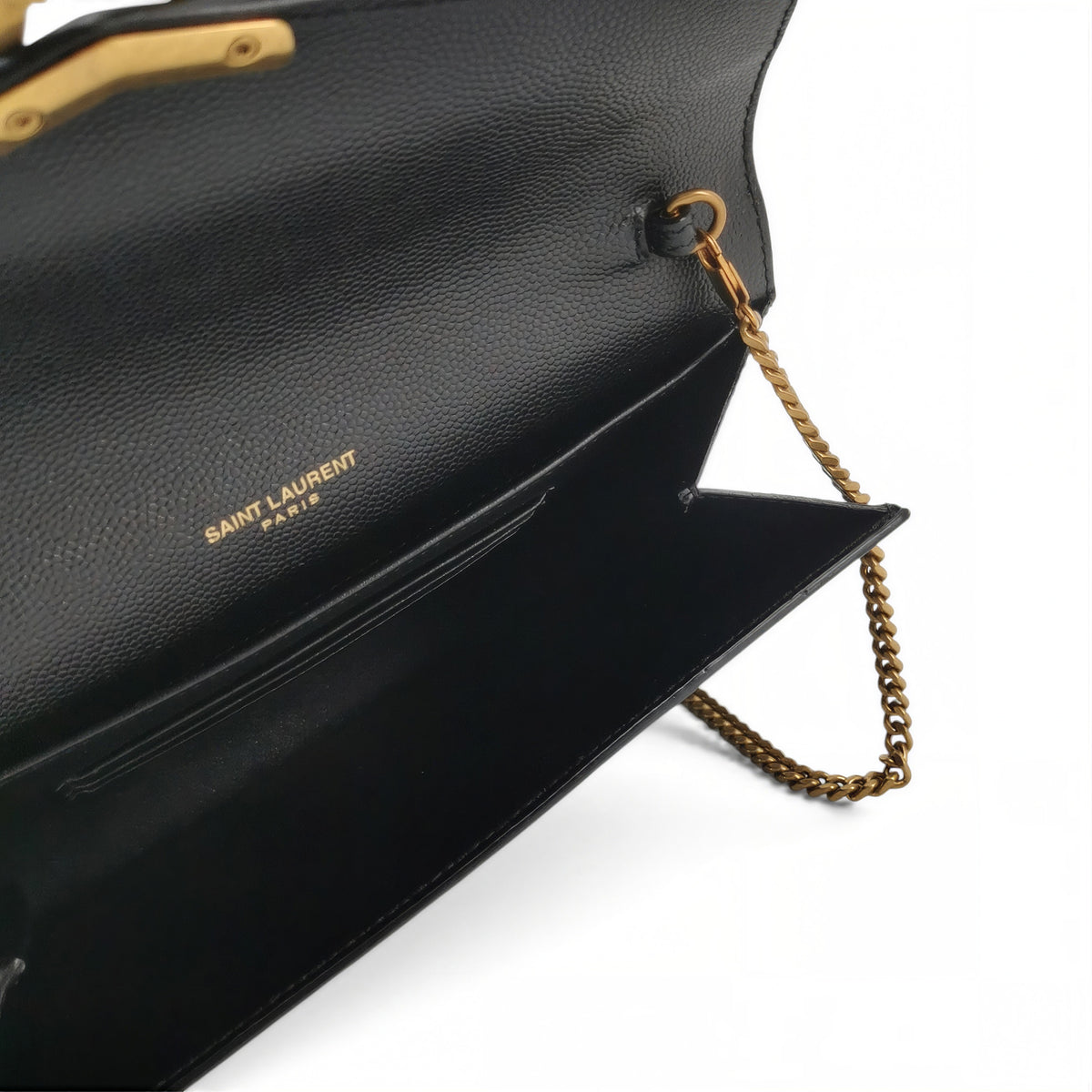 Cassandra Mini Top Handle Bag on Chain
