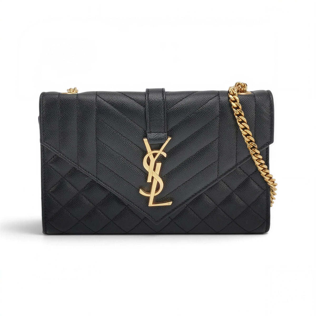 Monogram Envelope Chain Wallet